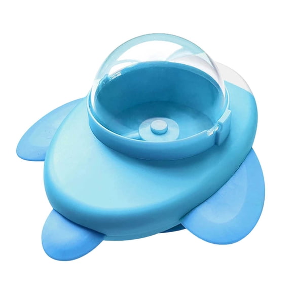 Leaky Rocket Shaped Interactive Dispenser Toy for Dogs Cats Intelligence Training Exercise Slow Feeding Indoor Outdoor Use