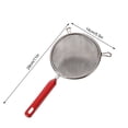 thumbnail image 1 of Flour for Baking,Stainless Steel Double Ear Handheld Filter Sieve Flour Sieve Baking Gadget,Stainless Steel Mesh, 1 of 2