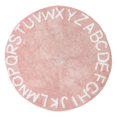 thumbnail image 2 of GUOOL Baby Round Rug Carpets Learning Play Mat Educational Non-Slip Kids Rugs pink 120cm, 2 of 9