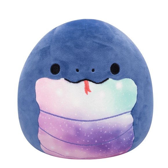 Squishmallows 7.5" Plush - Herman the Navy Blue Snake with Space Belly