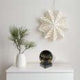 thumbnail image 2 of Led Rounded Glass Stand (Santa On A Sleigh) (Black) - Set of 2, 2 of 4