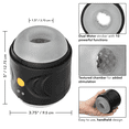 thumbnail image 5 of CalExotics Boundless Dual Motor Rechargeable Stroker, Black, 5 of 5