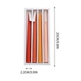 thumbnail image 3 of Rkxzt Taper Candles 10'' Tall Candlesticks Set of 4,Aromatherapy Candle for Mantle Home Decor Kitchen Wedding Birthday Candles Decorations Centerpiece, 3 of 5