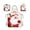 Multicolor#1, variant on Fzsteel Christmas Kitchen Set 3 Pcs Apron Microwave Glove Oven Mitt for Cooking Baking Holiday Decor Gift for DIY Craft Project Display and Gift