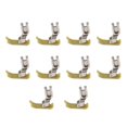 thumbnail image 1 of Rongfmy 10 Pcs Pieds Universels pour Machine à Coudre Industrail - Jaune, 1 of 6