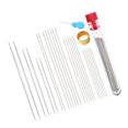 thumbnail image 2 of serony Big Eye Sewing Machine Useful Sewing Needles Tools Big Eye Open Stainless Kit Threading String Cord Pin Sewing Accessories h, 2 of 9