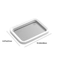 thumbnail image 3 of MTBLYS Yogurt Ice Cream Maker Machine Stainless Steel Frying Pan Aluminum Alloy 26X20X3Cm No Plug In Home Kitchen Cooling Tool, 3 of 8