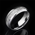 thumbnail image 2 of Langgg Stainless Steel Ring Jewelry Delicate Rings Dressing Up Decorative Accessory for Wedding Engagement Party Daily Working Gold Size 6 Silver Size 7, 2 of 6