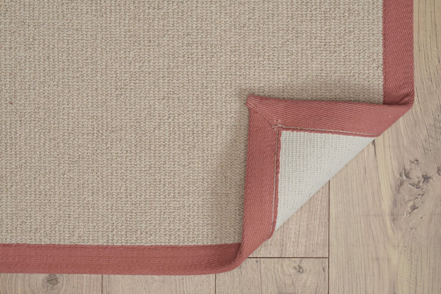 Tapis Athena naturel et orange brûlé de 5 pi x 8 pi