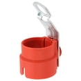 thumbnail image 1 of Trailer Plug Holder, Rigid Trailer Adaptor Holder Metal ABS Solid Protective  For 7-13Pin Connector Red, 1 of 8