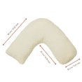 thumbnail image 2 of Jolly Jumper Boomerang Nursing Cushion | Ergonomic Maternity & Feeding Pillow for Pregnancy, Breastfeeding & Support | Removable Washable Cover, 2 of 9