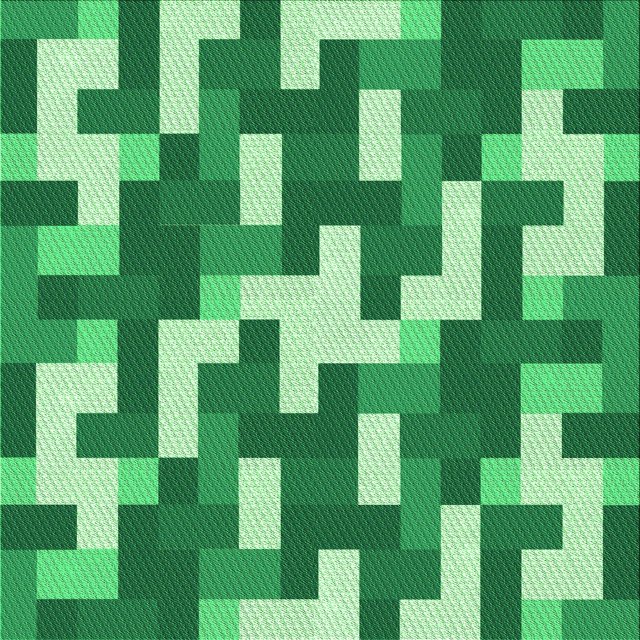 Ahgly Tapis d'Intérieur Lavable en Machine Carré Vert Jade, 6 Pieds Carré