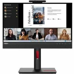 Lenovo ThinkCentre Tiny-In-One 22 Gen 5 22", 1920 x 1080, Noir, 12N9GAR1US
