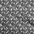 thumbnail image 1 of oneOone Velvet Gray Fabric Tropical Leaf Sewing Craft Projects Fabric Prints By Yard 58 Inch Wide, 1 of 5