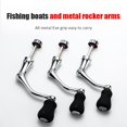 thumbnail image 3 of Folding Spinning Reel Handle Metal Fishing Wheel Rock Arms Grip Knob (S), 3 of 9