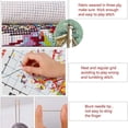 thumbnail image 3 of Cross Stamped Kits 14CT Printed Embroidery Cloth Needlepoint Kits Easy Patterns for Beginners 10.63 x 12.99 Inch, 3 of 5