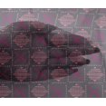 thumbnail image 4 of oneOone Viscose Chiffon Fabric Leaves & Geometric Block Printed Craft Fabric BTY 42 Inch Wide, 4 of 4
