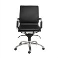thumbnail image 2 of Eurostyle Gunar Pro Low Back Office Chair in Black/Chrome, 2 of 4