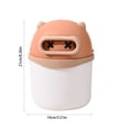 thumbnail image 3 of Desktop Garbage Can Mini Cute Sundries Bin Students Dormitory Desk With Lid Garbage Can Living Room Waste Paper Baskets, 3 of 6