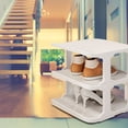 thumbnail image 5 of EGNMCR Shoe Rack,Shoe Rack for Closet Shoe Rack Mini Narrow Layered Partition Shoe Storage Artifact shoe rack, 5 of 5