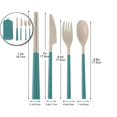 thumbnail image 1 of Dvruxg Cutlery Sets - Plastic Forks, Knives & Spoons with Organizer | Plastic & Disposable Options Available | Great Value Dining Sets for Home & Events, 1 of 5