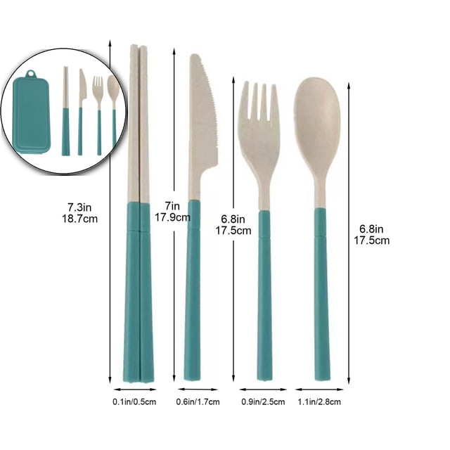 Dvruxg Cutlery Sets - Plastic Forks, Knives & Spoons with Organizer | Plastic & Disposable Options Available | Great Value Dining Sets for Home & Events