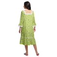 thumbnail image 3 of Moomaya Chemise de Nuit Évasée en Coton pour Femmes, 3 of 6