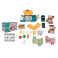thumbnail image 2 of Cash Register Toy,Cash Register Toy for Kids with Checkout Scanner Play Food Set Play Calculator Credit Card Reader Voice Broadcast Pretend Cash Register, 2 of 7