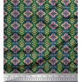thumbnail image 1 of Soimoi Viscose Chiffon Fabric Aztec Geometric Print Sewing Fabric Yard 42 Inch Wide, 1 of 3