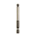 thumbnail image 1 of 1pc Extrémité de la Boule Tournevis Hexagonal Métrique Bit 65mm Long Magnétique Bit Pilote, 1 of 10