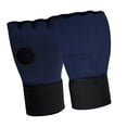 thumbnail image 3 of Siruishop Gel Boxing Hand Wraps Inner Gloves Half Finger Gloves for Sanda Exercise MMA Navy, 3 of 8