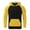 Yellow, variant on Aqestyerly Men's Multicolor Hoodie Long Sleeve Zipper Fleece Hooded Sweatshirt Top Casual Autumn Winter Wear HWRETIE
