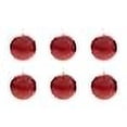 thumbnail image 3 of Mega Candles 6 pcs Unscented Red Round Ball Candle, Hand Poured Premium Wax Candles 3 Inch x 3 Inch, Home DÃ©cor, Wedding Receptions, Baby Showers, Birthdays, Celebrations, Party Favors & More, 3 of 4
