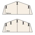 thumbnail image 3 of Arrow Roof Strengthening Kit for Sheds (except Swing Doors), 3 of 5