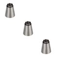 thumbnail image 4 of Maytalsory DIY Kitchen Baking Cake Decorating Tool Silicone Icing Piping Cream Pastry Bag Stainless Nozzle Converter Tools No.02 3Set, 4 of 6