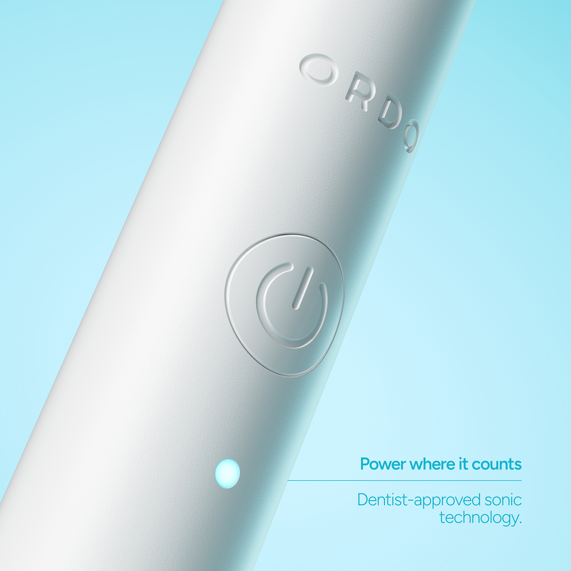 ORDO Sonic Edge Rechargeable Toothbrush - Snow