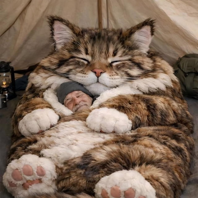 EGNMCR Adorable Cats Envelopes Sleeping Bag Sleeping Blanket