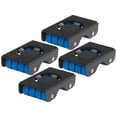 thumbnail image 1 of Moving Pulley Furniture Moving Dolly Tools Washing Machine Mobile Pulley 4Pcs Black, 1 of 9