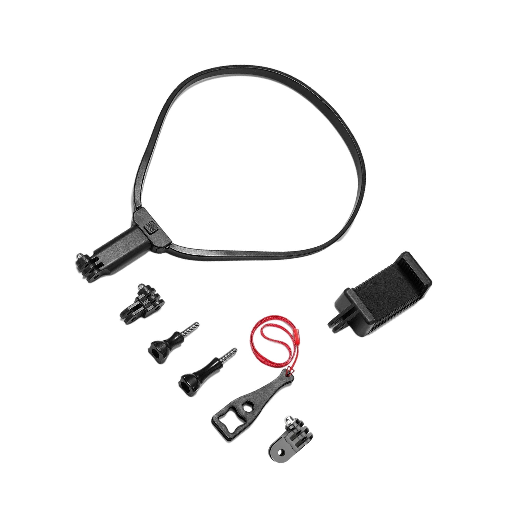 braveheart POV/Vlog Neck Holder Mount Head Strap for Comfortable with adapter