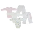 thumbnail image 1 of Infant Girls Long Sleeve Onezies and Track Sweatpants, 1 of 3