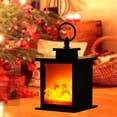 thumbnail image 3 of Langgg Portable LED Fireplace Lantern Flamless Log Fire Effect Lamp for Home Garden S Square, 3 of 9