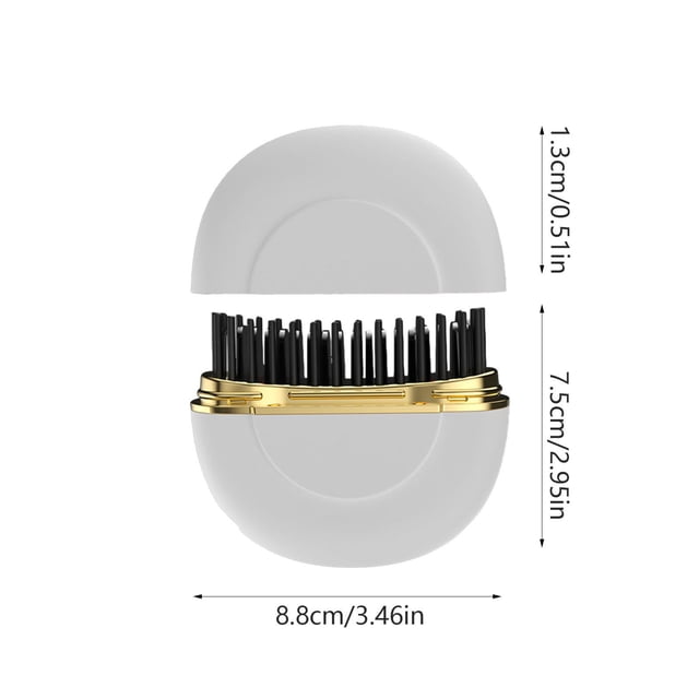 Hair Straightener Brush Charging Mini Straight Hair Comb Wireless Portable Straightener Hair Care Without Damaging Hair Styling Comb for Home Use Portable Hair Straightener