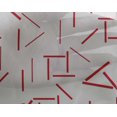 thumbnail image 4 of oneOone Georgette Viscose Fabric Line Geometric Printed Fabric 1 Yard 42 Inch Wide, 4 of 4