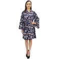 thumbnail image 2 of Bimba Kimono à Manches Longues Imprimé Floral pour Femmes Robe de Mariée - 26, 2 of 5