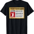 thumbnail image 1 of T-Shirt Test Winner Stiftung Alcohol Test, Noir., 1 of 5