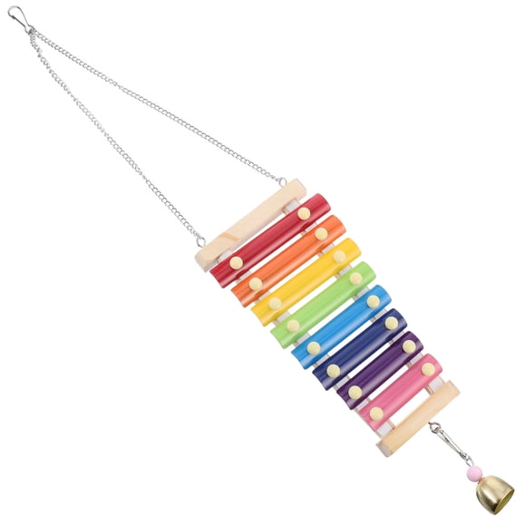 KAKOWELY Assorted Color Pet Toy for Birds Made of Synthetic Materials Promoting Fun and Exercise 70,9.45"X4.92"X0.98"