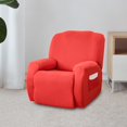thumbnail image 2 of recliner Chair Covers Protective Sofa Slipcovers for Banquet Conference Cafe Red, 2 of 8