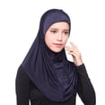 thumbnail image 2 of Muslim Women Inner Hijab Headscarf Cap Islamic Full Cover Islamic Hat, 2 of 9