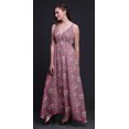thumbnail image 4 of Bimba Robe Longue Maxi de Plage pour Femmes à Imprimé Floral à Bretelles Tenue de Villégiature d'Été-Xxx-Grand, 4 of 5