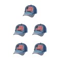thumbnail image 3 of Decodeary Fashionable Baseball Cap Adjustable And Sun Defended Multi-colors Hat Denim 3 5Set, 3 of 6